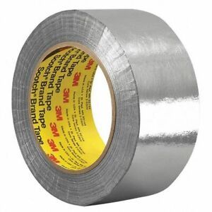 3M 363 Electrical Tape, Silver, 4&#034; Circle, PK100