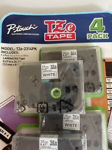 Brother P-touch Tz Tape Tz-2314pk Value 4pack