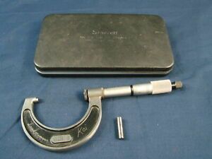 Vintage LS Starrett Co. Brown &amp; Sharpe Micrometer #226 1&#034; to 2&#034; In Case Tool