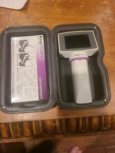 King Vision Video Laryngoscope With Case. Inspected and Tested 30 Day Warranty.