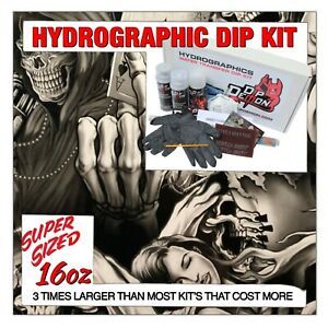 Hydrographic dip kit Ace of Skulls hydro dip dipping 16oz