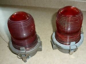 Set of 2, TWR Lighting Obstruction Lights FAA L-810