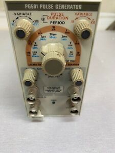 Tektronix PG501 50 MHz PULSE GENERATOR PLUG-IN MODULE FOR TM500