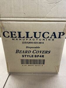 1000 Piece Disposable Beard Cover Non Slip Beard Cover Cellucap Manufacturing