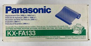 Genuine Panasonic KX-FA133 Fax Thermal Transfer Ribbon Black OEM