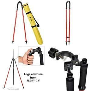 Aluminum Prism Pole Bipod In Red