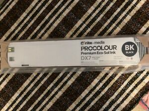Pro Color Premium Eco-Sol Ink DX7 compatible with Roland printers Black