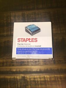 Staples Stickies 3&#034; x 3&#034;Pop-Up Note Dispenser (35249) 644095 - B