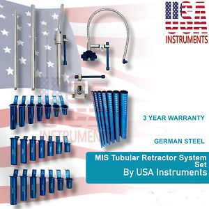 MIS Tubular Retractor System Set Surgical Instruments OR Grade