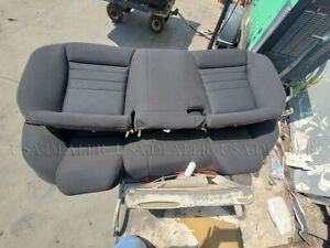 Dodge Charger Police Package Rear Back Seat Set