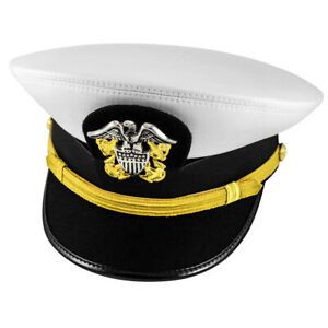 High Quality Cheap Navy Officers Peak caps