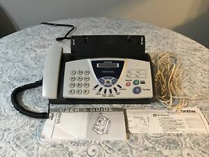 Brother FAX-575 Personal Fax with Phone and Copier W/ Manual Tested Works