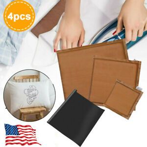 4PCS Heat Press Pillow Bundle Transfer Teflon Sheet Tape Sublimation Printing