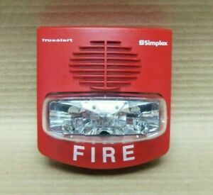 NEW SIMPLEX 4906-9127 NON-ADDRESSABLE WALL STROBE RED FIRE ALARM