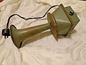 EDWARDS SIREN HORN ALARM WARNING SIGNAL NO. 312