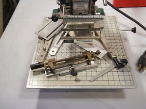 Howard Model 150 Personalizer Hot Foil Stamping Machine tested has type holder