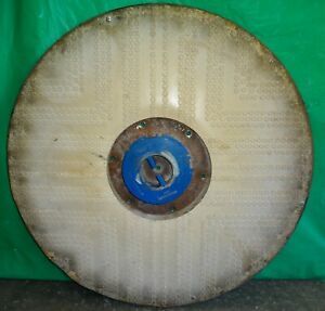 27&#034; Replacement Metal Pad Driver for Floor Buffers. Complete. Fits most models