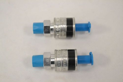 Lot 2 new swagelok qc4 key1 tube fitting quick connect 1/8in coupling b324600 for sale