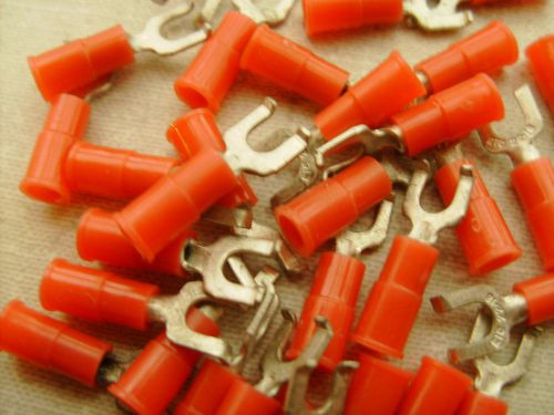 Spade lugs, 22-18, crimp type, 2.5 ounce bag, approx. 100 pieces for sale