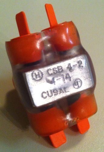 Homac csb 4-2 aluminum multi-tap encapsulated cable blocks two-way low price!!! for sale