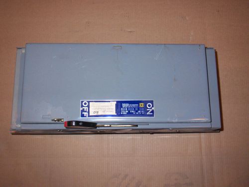 Square d qmb qmb324 200 amp 240v fused panel panelboard switch qmb364 600v d2 for sale