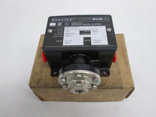 New ashcroft b424b xfhjkfs 15psi range 500psi pressure switch 15a amp d304733 for sale