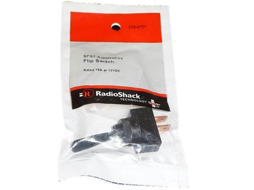 Radioshack spst automotive flip switch 2750701 275-0701 for sale