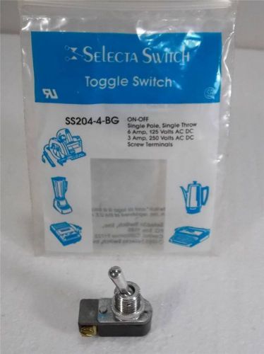 NEW SELECTA SWITCH TOGGLE SS204-4-BG