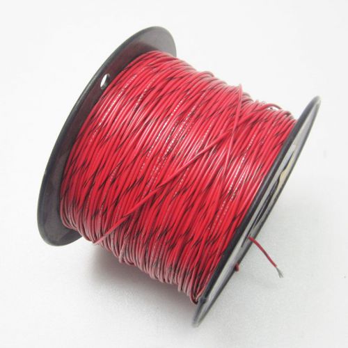 980&#039; International Wire HUW-18220 18 AWG Red/Black Wire 16/30 Stranded Copper