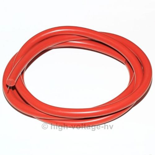 2ft. 100kv dc 22awg red high voltage wire hv cable stranded for sale
