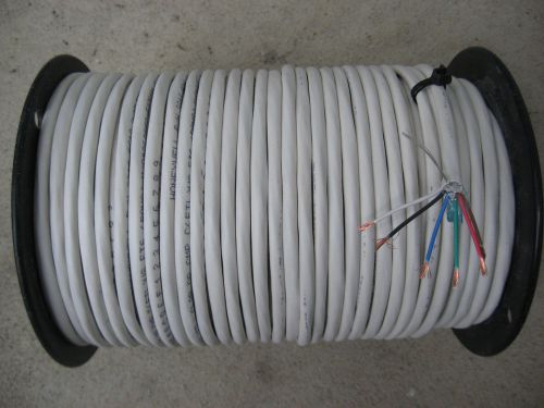 250&#039; white plenum rated access control security alarm cable wire 18/6  cmp 18awg for sale