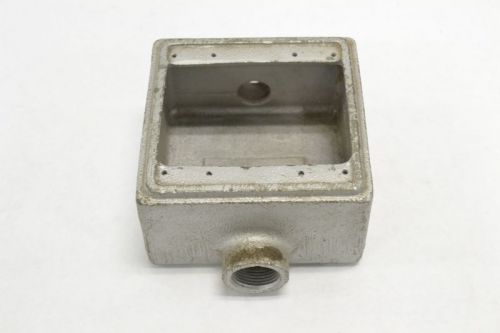 Appleton fdc unilet two gang cast malleable iron device box 3/4in npt b256090 for sale