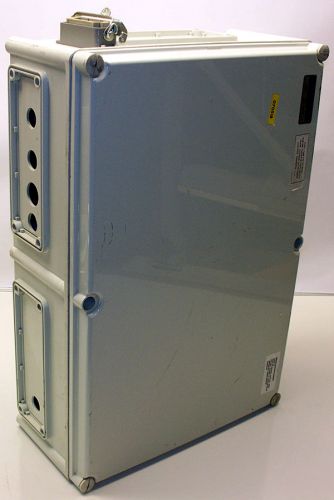 Electrical enclosure box 21&#034; x 14&#034; x 6&#034; o-ring sealed cover for sale