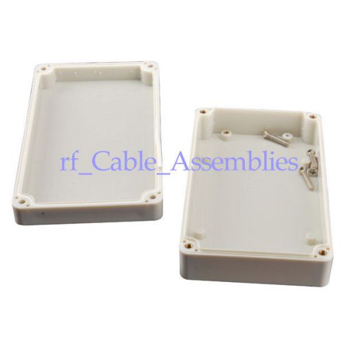 Plastic electronic project box enclosure case diy - 158x90x40mm, construction for sale