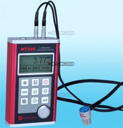 Rs232 testers tester probe ultrasonic wall thickness gauges meters mt-200 meter for sale