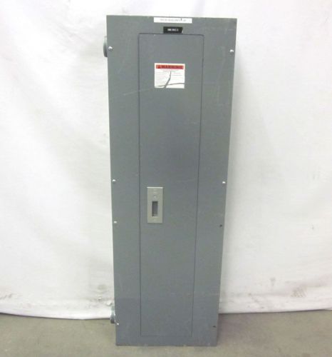 Square d nqod 225-amp circuit breaker panelboard enclosure 240vac 42-slot 3phase for sale