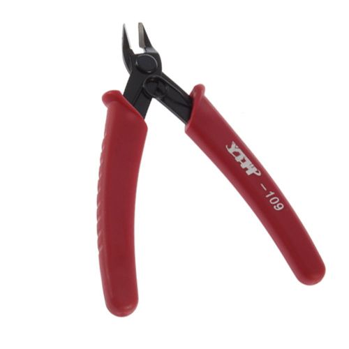 Mini 5 Inch Electrical Crimping Plier Snip Cutter Hand Cutting Tool Red HA