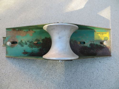 Greenlee no. 659 tray-type sheave for sale