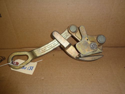 Klein tools  cable grip puller 4500 lb capacity  1685-20   5/32 - 7/8  nov138 for sale
