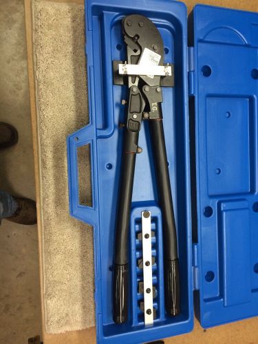 New* thomas &amp; betts tbm5 cable crimping manual crimp tool #8-250mcm color keyed for sale