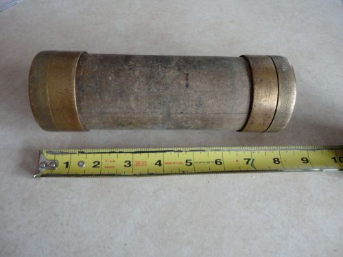 Antique brass fuse 7.5&#034; x 2.5&#034;,1920-30&#039;s,rare,vintage brass fuse for sale