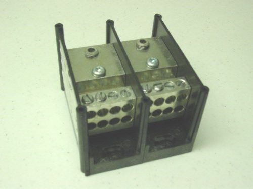 Mersen, formerly ferraz shawmut 67582 distribution block replaces 67092 phases 2 for sale