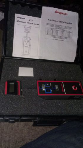 Snap on electronic torque tester 40-400 #qc1ett400 for sale