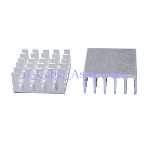 High Quality Aluminum Heat Sink For Computer Electronic DIY 0.87&#034;x0.87&#034;x0.39&#034;