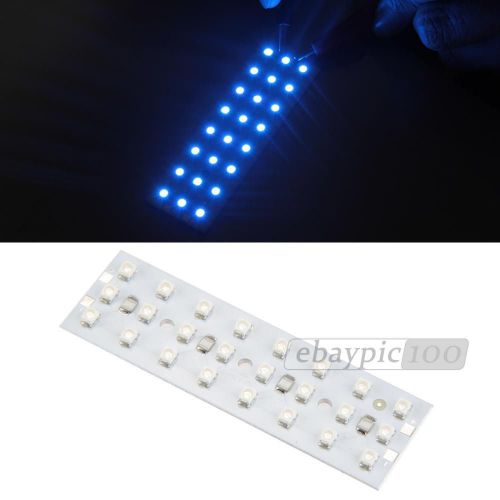 PCB Aluminum Circuit Board for 12V 2W 24 LED 3528 Light Series Blue