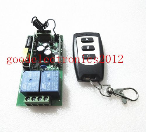 5X AC220V 2CH RF wirless remote control switch system remote control