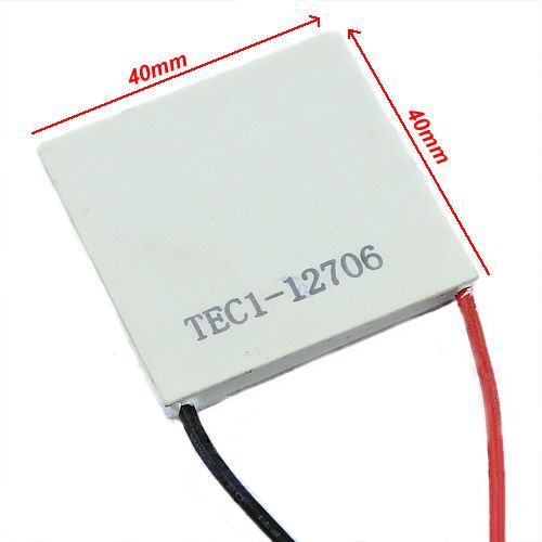 12v 60w tec1-12706 heatsink thermoelectric cooler peltier cool plate module for sale