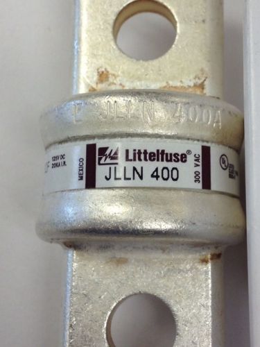 Littelfuse JLLN 400 Fuses... Lot Of 3