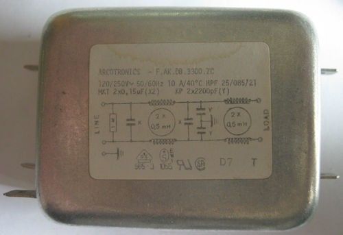 Chassis mount filter  arcotronics f.ak.db.330.zc(used not tested). for sale