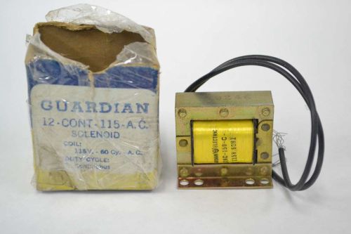 NEW GUARDIAN ELECTRIC 12AC-150-C 115V-AC SOLENOID COIL B335621